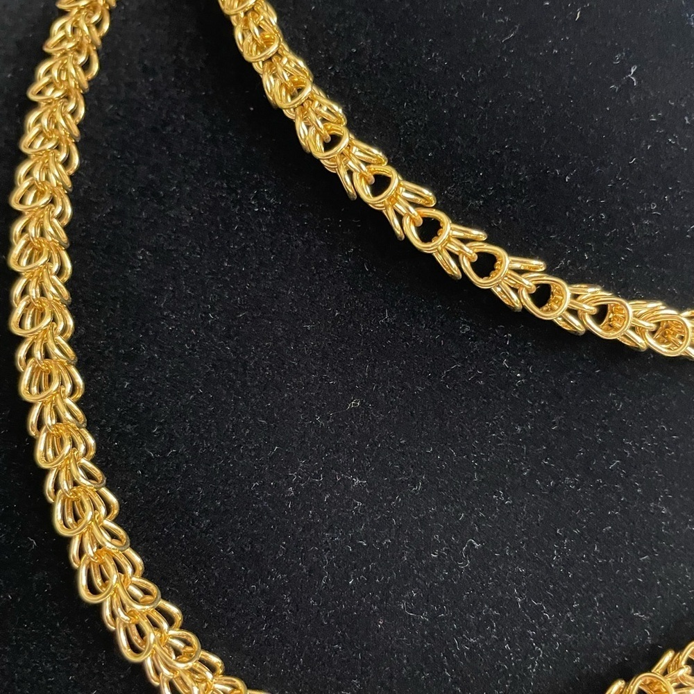 Anne Klein Chunky Gold Chain - Picture 2 of 5